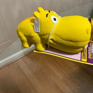 Multipet Latex Globlet  Pals Dog Toy Assorted, Hippo/ 7.5” By Multipet